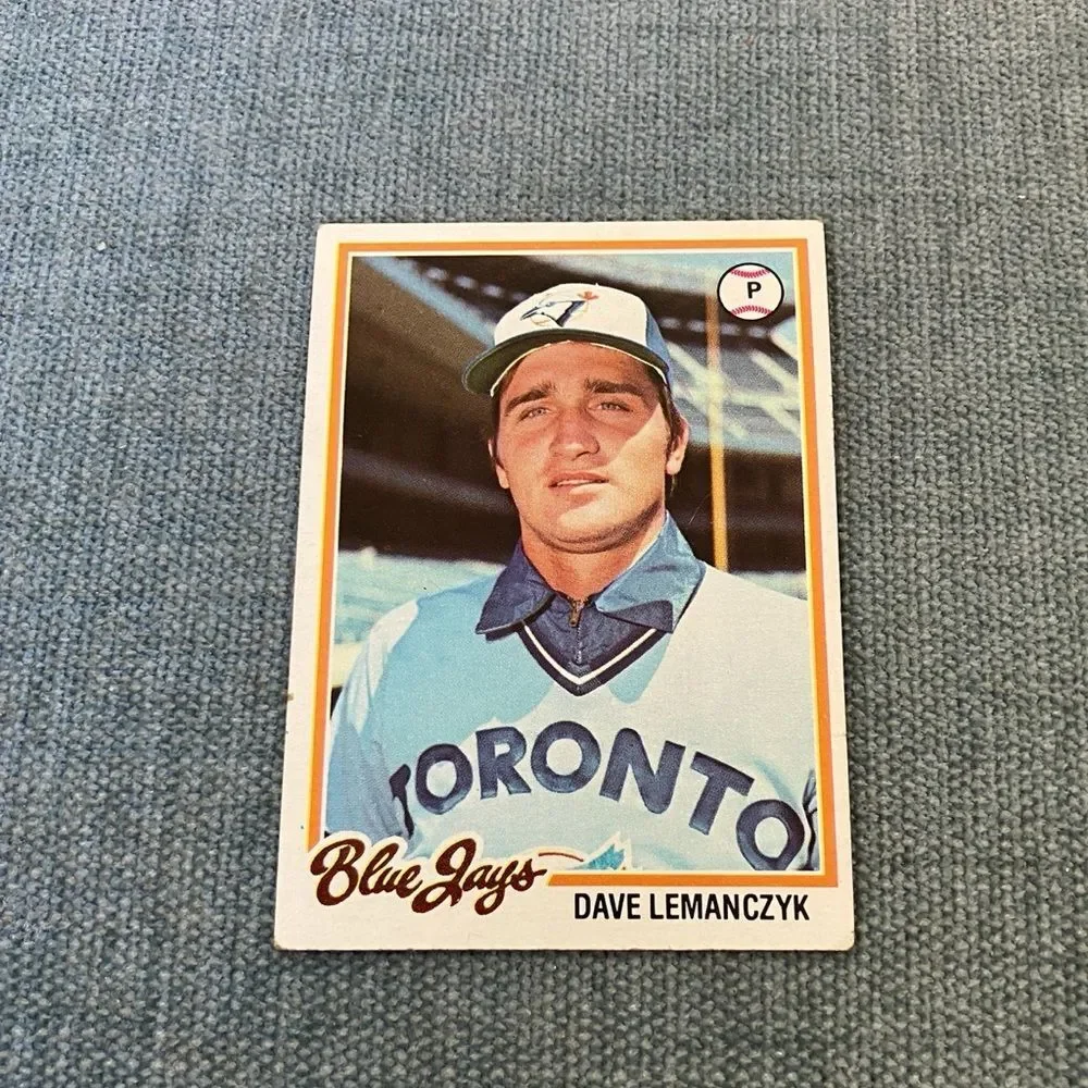 1978 Topps Toronto Blue Jays Baseball Card Trading Card